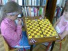 Мероприятие "Сладкие шашки" для детей прошло в Часовской библиотеке-филиале.